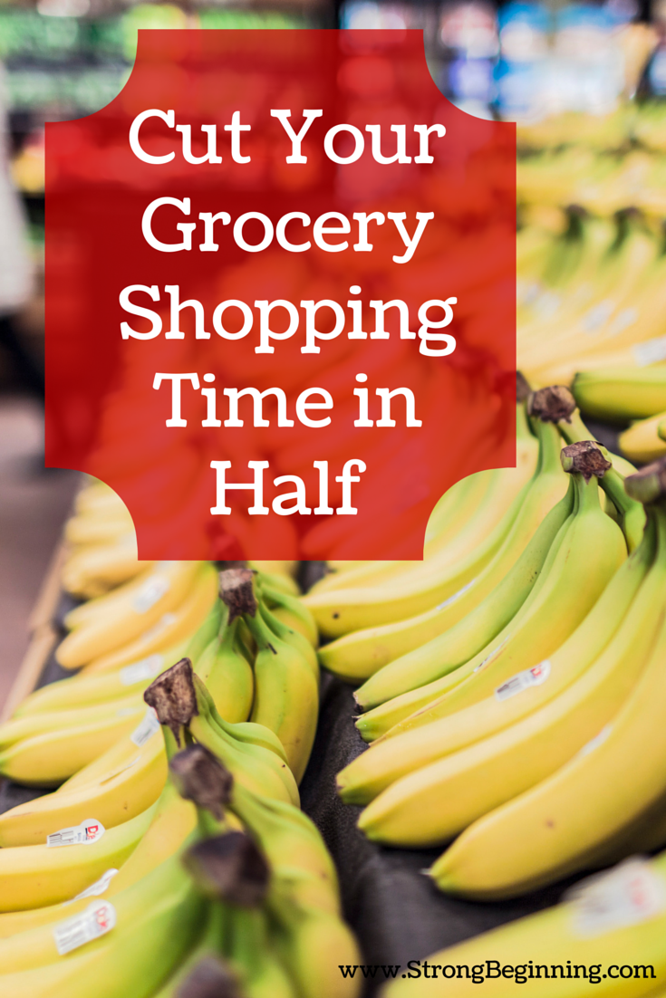 Cut Your Grocery Shopping Time in Half