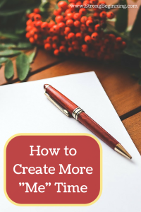 How to Create More Me Time