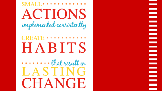 From Small Actions to Lasting Change