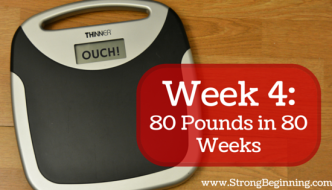 Week 4: Increased Exercise