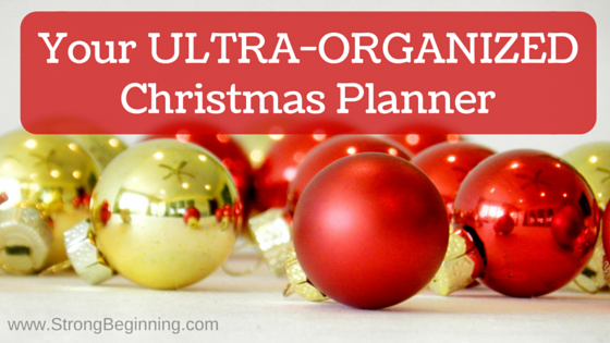 Your Ultra-Organized Christmas Planner