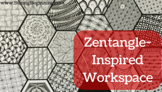 A Zentangle-Inspired Workspace