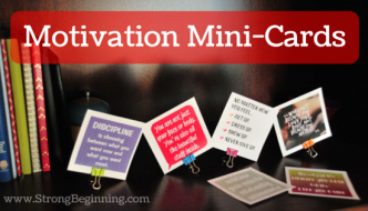 Week 18: Motivation Mini-Cards