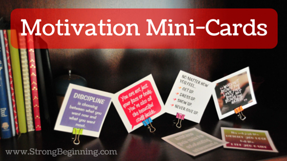 Week 18: Motivation Mini-Cards
